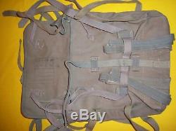 Wwii Imperial Japanese Army Canvas Field Pack Haversack Named Complete