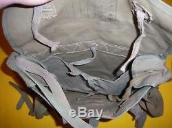 Wwii Imperial Japanese Army Canvas Field Pack Haversack Named Complete