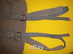 Wwii Imperial Japanese Army Canvas Field Pack Haversack Named Complete