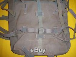 Wwii Imperial Japanese Army Canvas Field Pack Haversack Named Complete