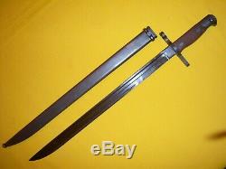 Wwii Imperial Japanese Army Ija Navy Nlf Arisaka Bayonet Straight Guard Mint