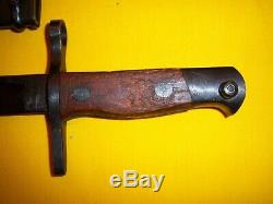 Wwii Imperial Japanese Army Ija Navy Nlf Arisaka Bayonet Straight Guard Mint