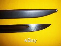 Wwii Imperial Japanese Army Ija Navy Nlf Arisaka Bayonet Straight Guard Mint