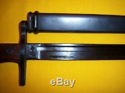 Wwii Imperial Japanese Army Ija Navy Nlf Arisaka Bayonet Straight Guard Mint