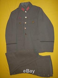 Wwii Imperial Japanese Army Infantry / Tank Officers Lieutenant Jacket Trousers