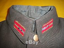 Wwii Imperial Japanese Army Infantry / Tank Officers Lieutenant Jacket Trousers