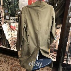 Wwii Japanese Imperial Army Enlisted Overcoat Trench Coat Uniform