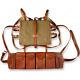 Wwii Ww2 Imperial Japanese Army Military Backpack With Leather Ammo Pouch