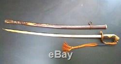 Wwii Ww2 Japanese Sword Kyu Gunto Savor Imperial Army Militaria Original Japan