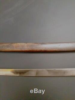 Wwii Ww2 Japanese Sword Kyu Gunto Savor Imperial Army Militaria Original Japan