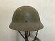 Y1192 Imperial Japan Army Iron Helmet Military Headgear Japanese Ww2 Vintage