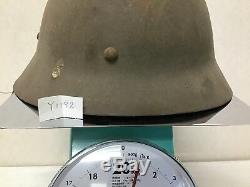 Y1192 Imperial Japan Army Iron helmet military headgear Japanese WW2 vintage