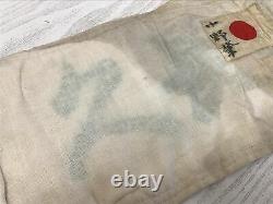 Y1903 Imperial Japan Army 1000 stitch Headband good luck Japanese WW2 vintage