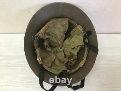 Y1974 Imperial Japan Army Iron Helmet military gear Japanese WW2 vintage