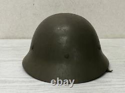 Y2975 Imperial Japan Army Iron Helmet military headgear Japanese WW2 vintage
