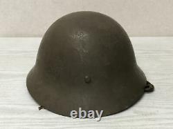 Y2975 Imperial Japan Army Iron Helmet military headgear Japanese WW2 vintage