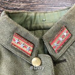 Y3299 Imperial Japan Army Jacket collar patches military Japanese WW2 vintage