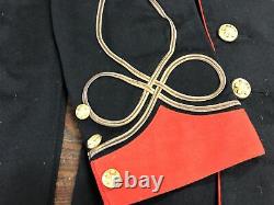 Y3395 Imperial Japan Army Court Uniform top bottom set Sash Japanese WW2 vintage