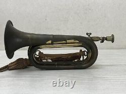 Y3460 Imperial Japan Army March Trumpet Yamato Navy Japanese WW2 vintage