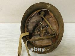 Y3661 Imperial Japan Army Iron Helmet military headgear Japanese WW2 vintage