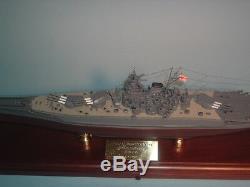 Yamato Ww II Imperial Japanese Navy Battleship Franklin Mint With Dust Cover